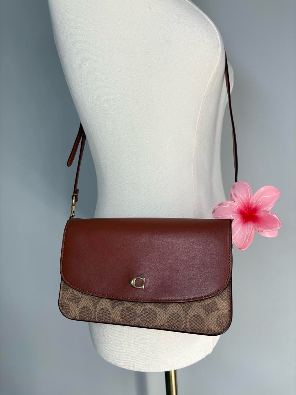 Coach Hayden Crossbody in tan/rust
